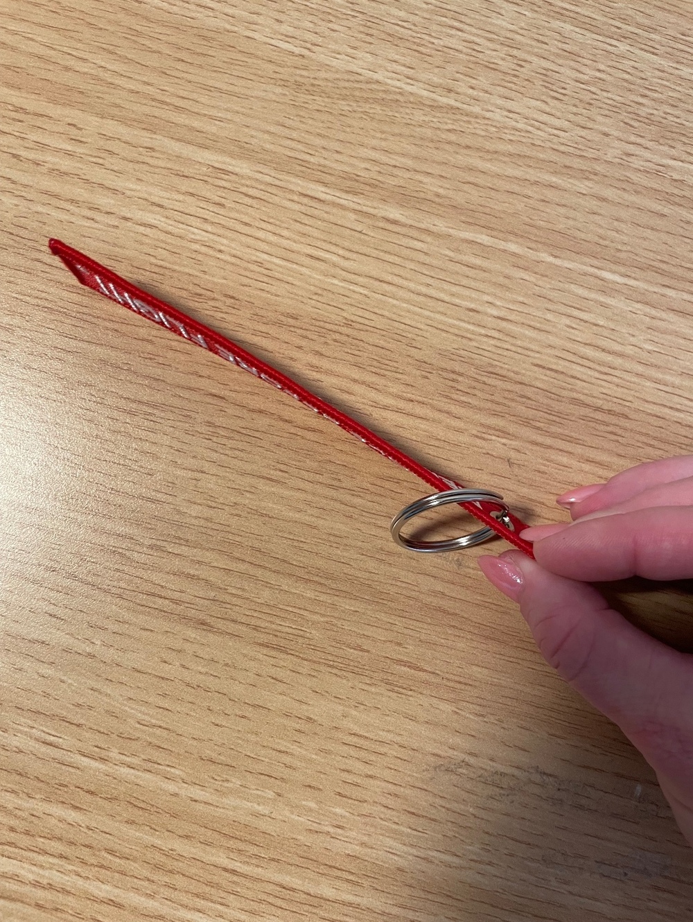 Remove Before Flight Red Keychain Tag - Picture 3 of 3